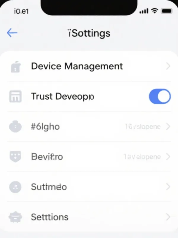 iOS安装步骤示意图